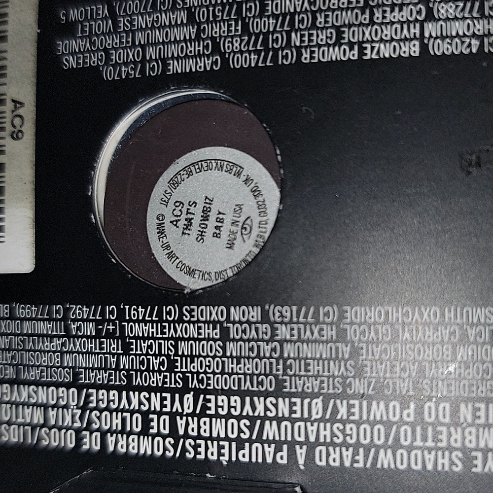 Mac Cosmetics Eye Shadow (Pro Palette Refill Pan) - Picture 5 of 7